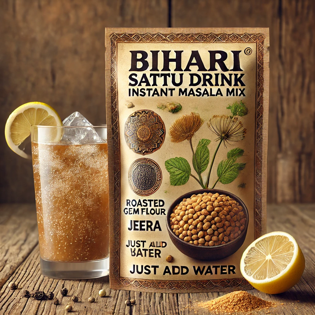 Bihari Sattu Drink – Instant Masala Mix Sachet