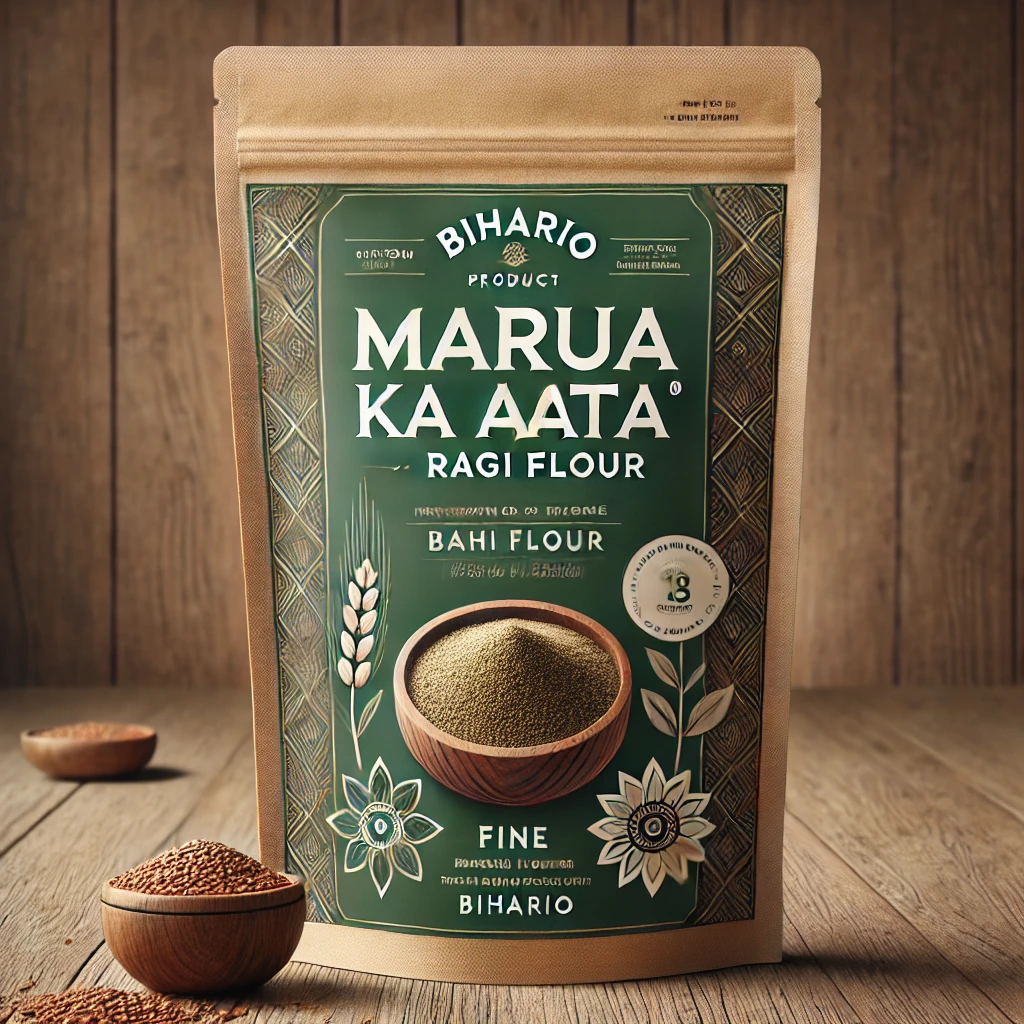 Marua Ka Aata (Ragi Flour) – Nutrient-Rich & Gluten-Free