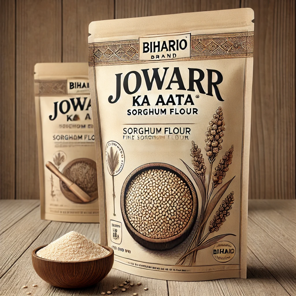 Jowar Ka Aata (Sorghum Flour) – Gluten-Free & Nutrient-Rich